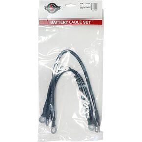 Battery Cable SET, Includes (1) 16" (2) 12" 6 gauge with 12V Batteries, Designed to fit Yamaha Drive