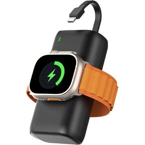 Power Bank Portable Charger - 10000mAh Portable Phone Charger 22.5W Fast Charging External Battery Pack with Built-in Cable for Watch Series 8/7/6/Se/5/4, iPhone 14/13/12 Pro Max