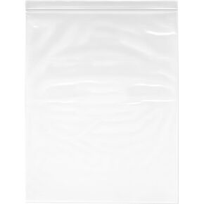 Plymor 18" x 24" (Pack of 100), 4 Mil Heavy Duty Zipper Reclosable Plastic Bags