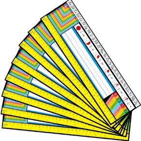 Traditional Manuscript Nameplates Desk Reference Nameplates Self Adhesive Desk Name Tags for Primary Students School Supplies 36Pcs