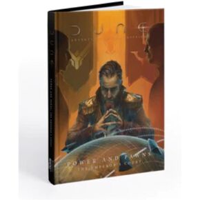 Modiphius Dune: Power and Pawns: The Emperors Court - Hardcover Supplement RPG Book