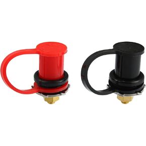 X AUTOHAUX 1 Set 3/8" Stud Jumper Terminal Remote Battery Terminals Relocation Kits for Can-Am Maverick X3 for Car UTV ATV Trucks