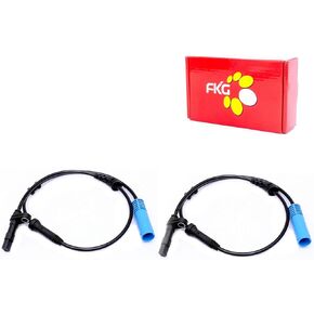 FKG ABS Wheel Speed Sensor Front Left and Right ALS2383 for 2002-2009 Mini Cooper 1.6L, Set of 2