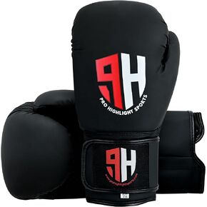 Boxing Gloves for Men & Women, Boxing Training Gloves Ideal for Adult Heavy Punching Bag Workout Muay Thai Gloves MMA Kickboxing, Ventilated Palm
