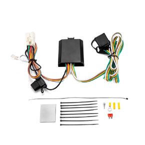 WeiSen Custom 4-Pin Trailer Wiring Harness Compatible with 2009-2024 Subaru Forester, 2010-2024 Outback, 2019-2024 Ascent, 2016-2024 Crosstrek, 2013-2015 XV Crosstrek, Forester Towing Wiring Harness