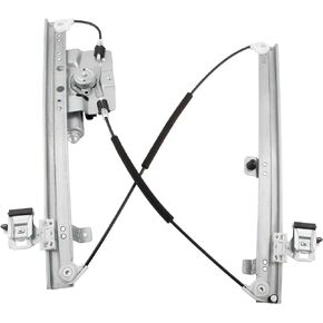 BOXI 741-444 Rear Left Driver Side Power Window Regulator with Motor Fit for Escalade Silverado Suburban Sierra Yukon XL 1500 2500/25885880 15842438