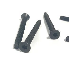 (50 Pack) Trailer Deck Screws Self Tapping 2-1/2 in, 1/4-20 Thread, Flathead T30 Torx Wood to Metal Deck Screws Hauler Car Cargo (50)
