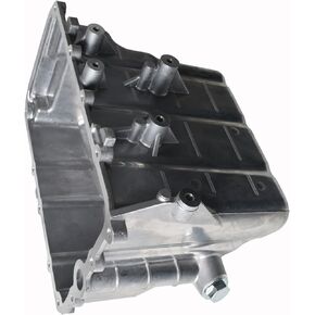 munirater Aluminum Silver Engine Oil Pan 1320100013 Replacement for 2008-2015 Smart Fortwo