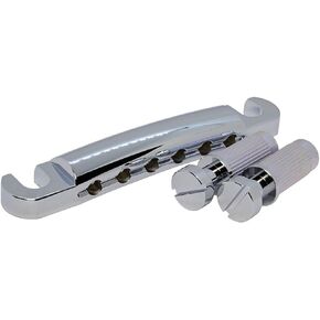 Gotoh GE101Z Zinc Diecast Guitar Tailpiece with Posts, Chrome