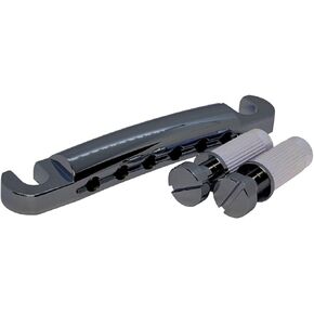 قطعة غيتار من Gotoh GE101Z مصنوعة من الزنك مع أعمدة، أسود كوزمو