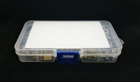 160pcs M2.5 Male-Female Brass Spacer Standoff & Stainless Steel Screw Nut Assortment Kit in Kuwait