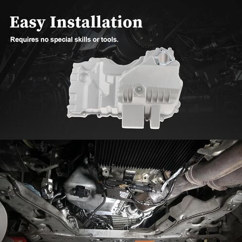 ترقية وعاء زيت المحرك الألومنيوم مع مانع تسرب وعاء الزيت المحسن المناسب لسيارات BMW 228i 320i 328i 428i 528i X1 Z4 N20 2.0L استبدال المحرك #11137618512 in Saudi Arabia