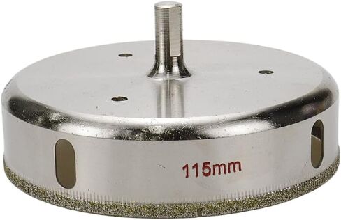 Glass Hole Saw Drill Bit Diamond Coated Faucet Drilling Tool for Ceramic Tile Marble - 5.9-inch/150mm Cutting Dia in Saudi Arabia