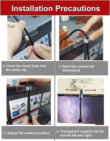 USB Center Screen Webcam, 1080P Webcam Auto Focus Computer Camera with Microphone, Eye Contact Cam, Plug and Play, for Home Video Conferences in Kuwait