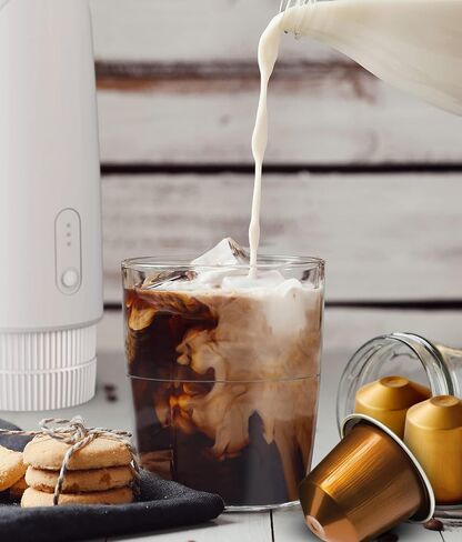 Portable Espresso Maker Electric, Camping Coffee Machine, 12V Travel for Nespresso Makers, Travel Gadgets, Compatible with Nespresso Capsule, Compact and Quality, Awesome Taste in Saudi Arabia