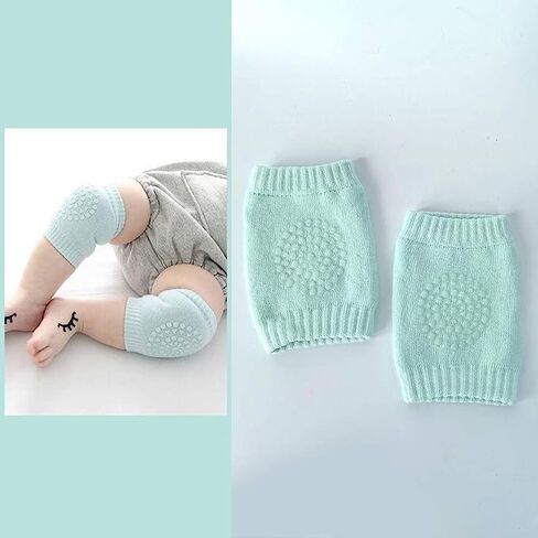 وسادات ركبة للأطفال، 5 أزواج من وسادات الركبة للأطفال الصغار، وسادات ركبة مضادة للانزلاق، واقي أمان للزحف، تعلم الجوارب، للأطفال الرضع، 0-2 سنة in Kuwait