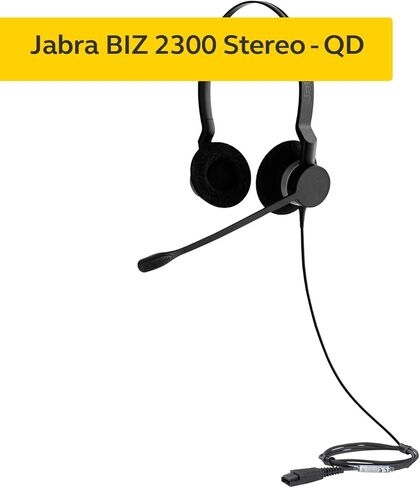 Jabra Biz 2300 USB Duo Wired Professional Headset (Renewed) in Saudi Arabia