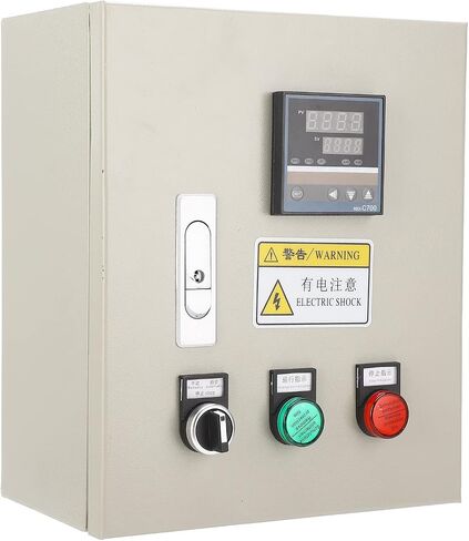 صندوق التحكم في درجة الحرارة PID، جهاز التحكم في درجة الحرارة PID، مؤشر العداد الذكي، صندوق ترموستات PID الرقمي M6 بوصة، خيط K، أفران الحمل الحراري in Kuwait