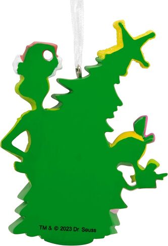 Hallmark Dr. Seuss's How The Grinch Stole Christmas! Grinch with Cindy Lou Who Christmas Ornament in Saudi Arabia