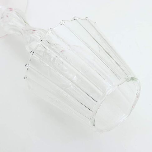 Garneck Glass Tea Light Candle Holder Clear Crystal Table Lamp Shaped Votive Candle Holders Valentines Day Wedding Table Centerpiece (Twisting Pattern) in Saudi Arabia