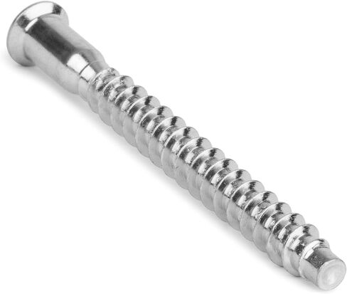 Spare Hardware Parts Replacement for IKEA Furniture Assembly Screw - Part #121817 | Confirmat Screw M7.0-2.4×60/33-35mm with 4mm Hex Recess | Pack of 8 in Kuwait