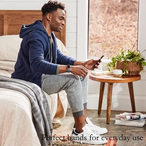 8 قطع من الأربطة البديلة لـ Fitbit Charge 5/Charge 6 مع واقي شاشة مجاني، وأشرطة رياضية من السيليكون الناعم/سوار معصم متوافق مع Fitbit Charge 5/Charge 6 للرجال والنساء (صغير/كبير) in Kuwait