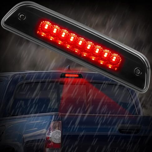 ISSYAUTO Third Brake Light Compatible with 1995-2015 Tacoma, LED 3rd Brake Light Waterproof Smoked High Mount Stop Light in Saudi Arabia
