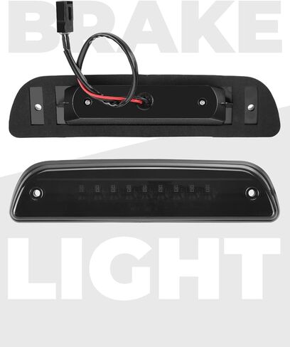 ISSYAUTO Third Brake Light Compatible with 1995-2015 Tacoma, LED 3rd Brake Light Waterproof Smoked High Mount Stop Light in Saudi Arabia
