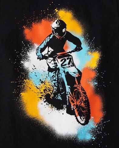 The Children's Place Boys' Vehicles Short Sleeve Graphic T-Shirts,multipacks in Saudi Arabia