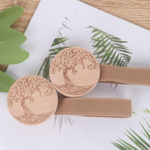OCIOLI 2 Pack Magnetic Curtain Tiebacks, Cactus Curtain Holdbacks Curtain Tiebacks Curtain Ties Magnetic Tie Backs Curtain Pull Backs Curtain Holders Curtain Tie Backs for Curtains in Saudi Arabia