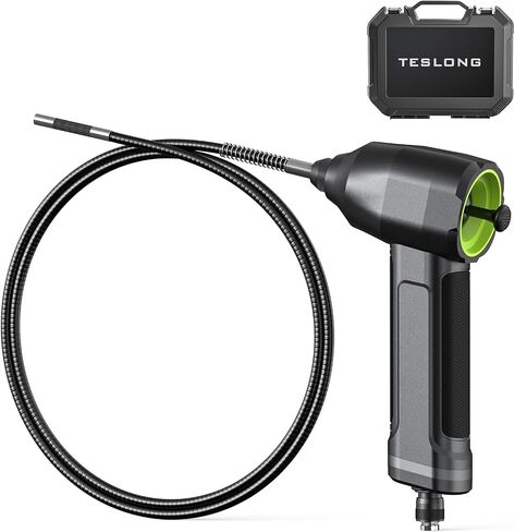 Teslong Endoscope Replacement Cable with Light, 360 Articulating Borescope Inspection Camera 6.5mm/0.24inch Waterproof Probe Compatible with NTS500, NTS300(5FT) in Saudi Arabia