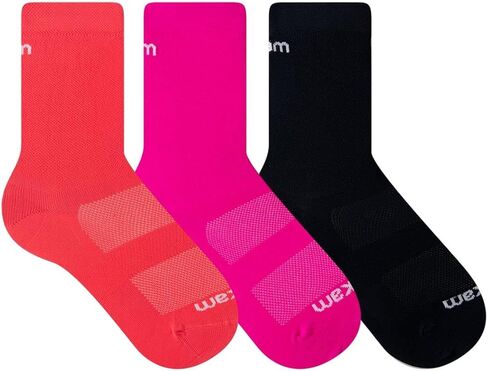 Running/Cycling/Gym Socks for Women | Crew Elastic Socks | Packs of 1, 2, 3 or 4 socks in Saudi Arabia