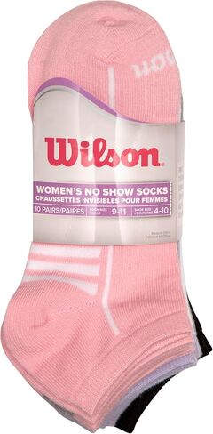 WILSON Women's 10 Pack No Show Socks in Saudi Arabia