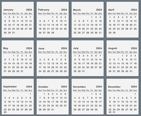 2 Pack Mini Desk Calendar, Small Calendar 2024, January 2024 to June 2025, Minimalist 3" x 4" Standing Flip Desktop Calendar with Black Coil for Home Office School Desk Decorations (white) in Saudi Arabia
