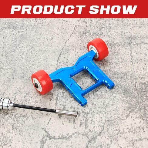 RCAWD Aluminum Alloy Wheelie Bar Set for Arrma Big Rock Arrma Granite Arrma Typhon Arrma Outcast Arrma Kraton1-10 Arrma 3s 4s Blx&Mega550 (Red) in Saudi Arabia