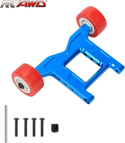 RCAWD Aluminum Alloy Wheelie Bar Set for Arrma Big Rock Arrma Granite Arrma Typhon Arrma Outcast Arrma Kraton1-10 Arrma 3s 4s Blx&Mega550 (Red) in Saudi Arabia