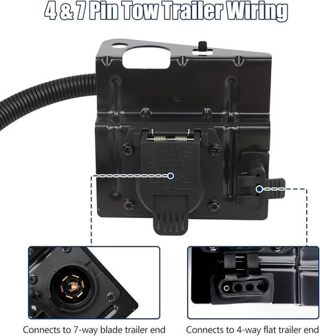 سرج أسلاك سحب المقطورة لسيارة Ford F250 F350 Super Duty 2002-2004 استبدال in Kuwait