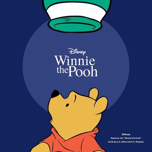 Disney Winnie The Pooh 10,000Mah Power Bank- Universally Compatible Portable Phone Charger Battery Pack w/USB Charging Port - Classic Winnie The Pooh Gifts for Women, Men, Teens and Kids in Saudi Arabia