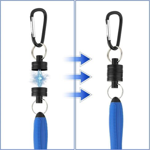 2pcs Retractable Golf Club Brush Groove Cleaner Nylon & Steel Wire Easy-to-Use Golf Club Cleaning Brush Kit with Magnetic Carabiner Clips for Men Women in Saudi Arabia
