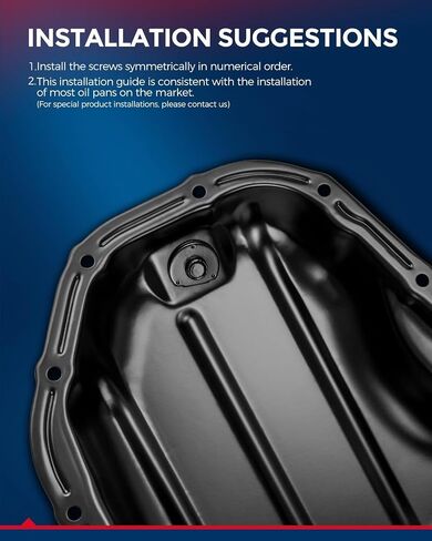 KAX 265-831 Transmission Oil Pan Replacement for 5R55E, 4R55E, 4R44E, A4LD, Ford Explorer 1991-2001, Explorer Sport Trac 2001-2005, Bronco II 1985-1990, Ranger 1985-2007 in Saudi Arabia