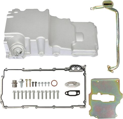Engine Low Profile Oil Pan Replacement for Camaro Firebird Nova Apollo Ventura Omega F-body G-body GM A-body 302-2 12558253 LS1 LS2 LS3 in Saudi Arabia