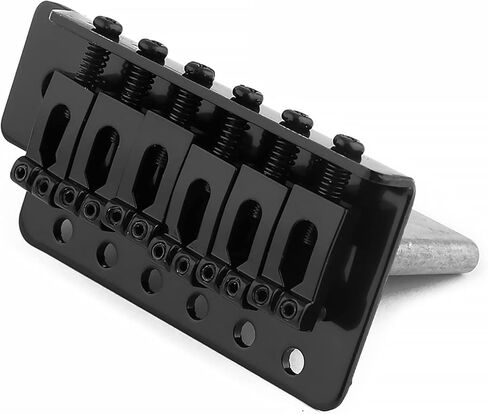 ميتالور خمر الغيتار تريمولو جسر كامل الحجم كتلة الصلب مع شريط الضربة لمدة 6 سلسلة Strat SQ نمط استبدال أجزاء الغيتار الكهربائي الأسود in Kuwait