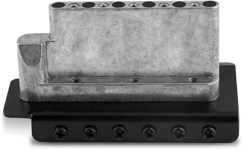 ميتالور خمر الغيتار تريمولو جسر كامل الحجم كتلة الصلب مع شريط الضربة لمدة 6 سلسلة Strat SQ نمط استبدال أجزاء الغيتار الكهربائي الأسود in Kuwait