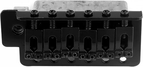 ميتالور خمر الغيتار تريمولو جسر كامل الحجم كتلة الصلب مع شريط الضربة لمدة 6 سلسلة Strat SQ نمط استبدال أجزاء الغيتار الكهربائي الأسود in Kuwait