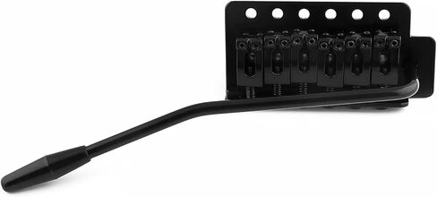 ميتالور خمر الغيتار تريمولو جسر كامل الحجم كتلة الصلب مع شريط الضربة لمدة 6 سلسلة Strat SQ نمط استبدال أجزاء الغيتار الكهربائي الأسود in Kuwait