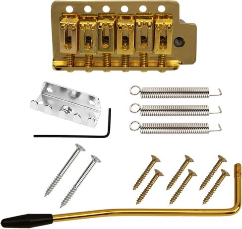 1Pack Yootones Guitar Tremolo Bridge Arm Springs Compatible with ST Fender Electric Guitar Parts Accessories (Gold) in Saudi Arabia