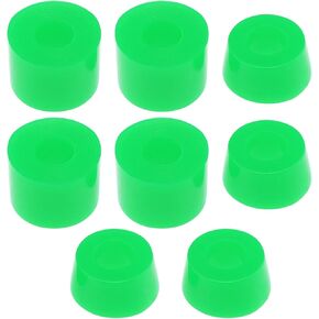 2 Sets Long Board Truck Bushings 92A Skateboard Bushings Shock Absorber Suitable for Skate Trucks Four-Wheel Skateboards