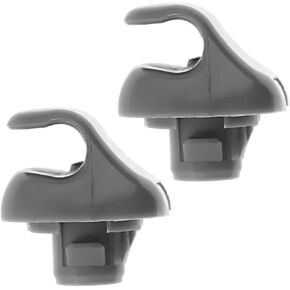 Sun Visor Retainer Support Hook Clips Bracket Sunvisor Retainer Clips Fit for Honda Fit for Civic CR-V Fit for Acura TSX RSX Replace#74437, 88217S04003ZA, 88217-S04-003ZA (2Pcs)