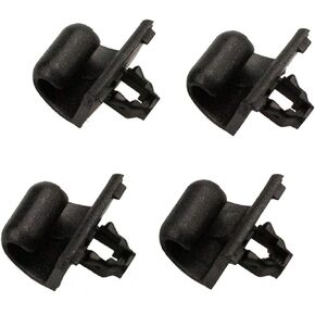 RLB-HILON Door Sun Shade Hook Clip Compatible with Honda Pilot 2009 to 2015 Year, 83740-SZA-A02ZA, Black Color, 4PCS
