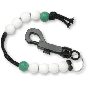 Golf Rhinestone Bead Score Counter, Black/Green/White